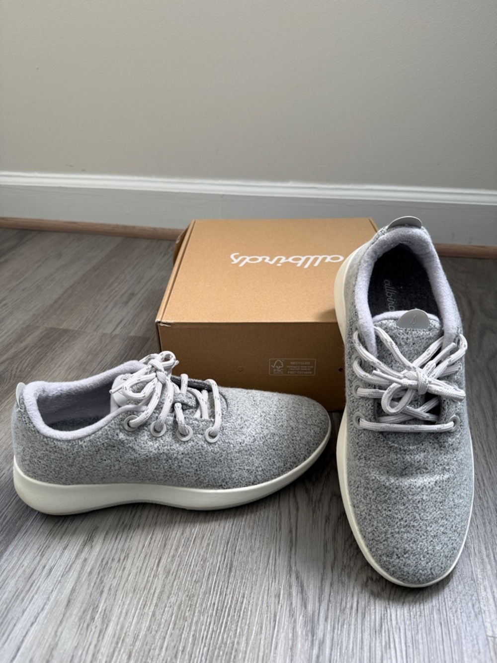 allbirds Women’s Wool Runner Mizzles - Heather Gray